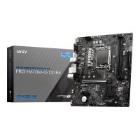 TARJETA MADRE MSI PRO H610M-G DDR4 SOCKET LGA 1700 INTEL GEN 12 2X DIMM SLOT DDR4 4X USB 3.2 1X HDMI 1X VGA 1X M.2 1X PCI-EX16 1X PCI-EX1