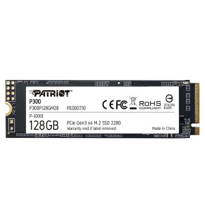 UNIDAD DE ESTADO SOLIDO PATRIOT P300 DE 128GB M.2 PCIE GEN 3 X4 P300P128GM28