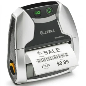 ZEBRA IMPRESORA PORTATIL ZQ320 PLUS TERMICA DIRECTA SENSOR DE ETIQUETAS 203 PPM 802.11AC & BT 4.X  ZQ32A0W03RL00